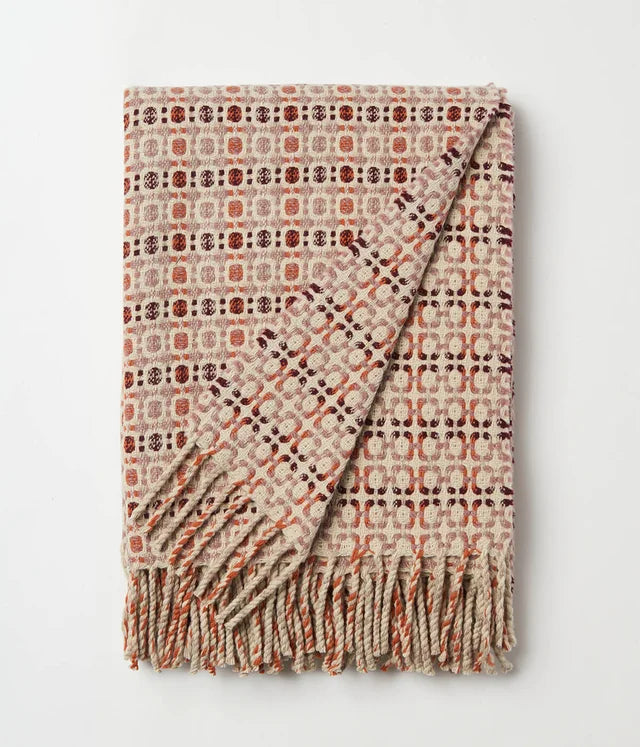 Burel Wool Blanket - Vintage Design *