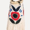 Viana - embroidered basket in cream