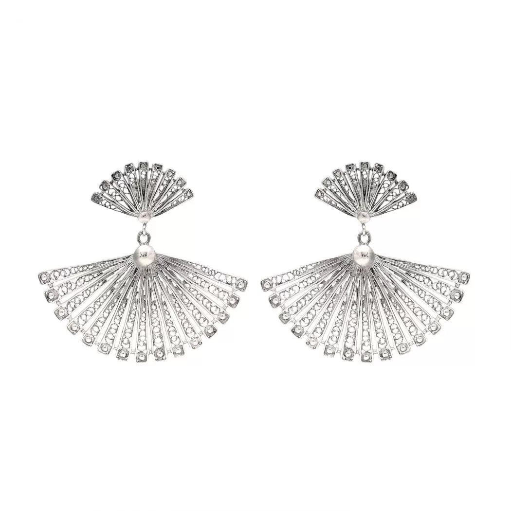 Portugal Jewels - Earrings Fan