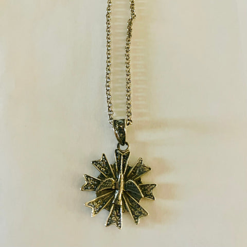 Portugal Jewels - Holy Spirit Filigree Necklace +