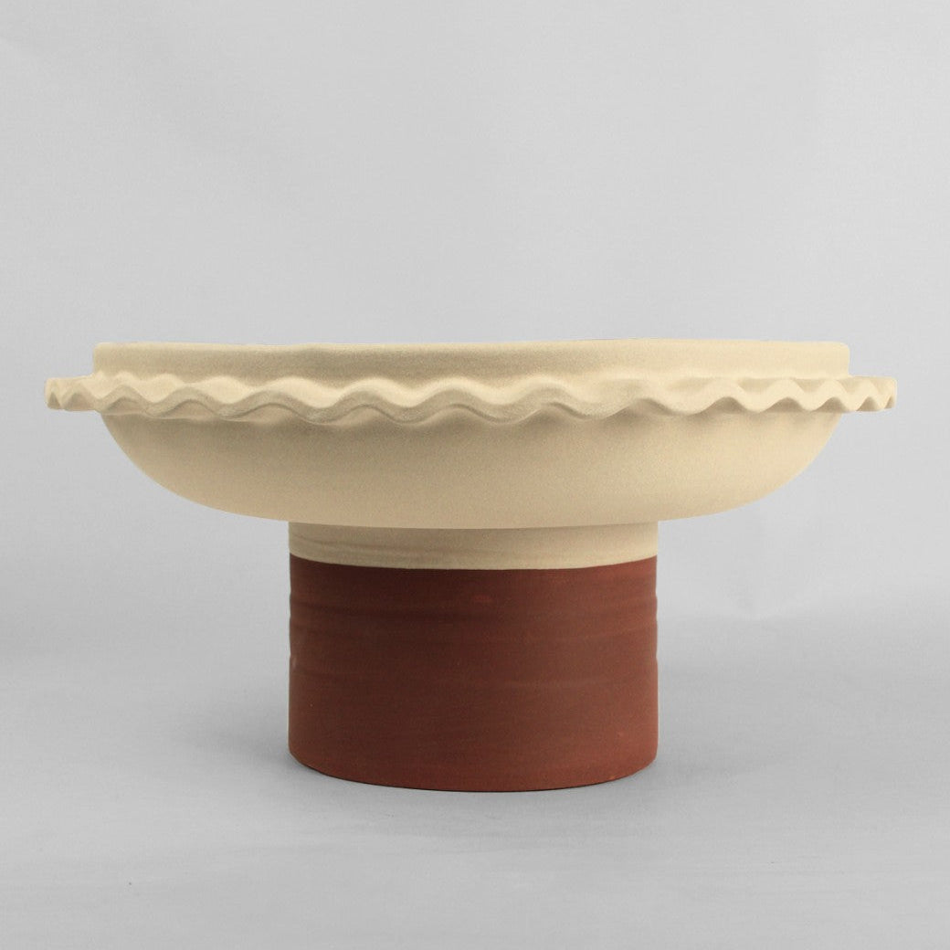 Maria Terracota - Sam Baron Pedestal Bowl +