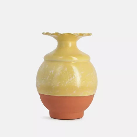Maria Terracota - Sam Baron Small Vase - Yellow