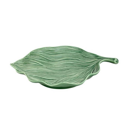 Bordallo Pinheiro - Pineapple Leaf Platter -  +