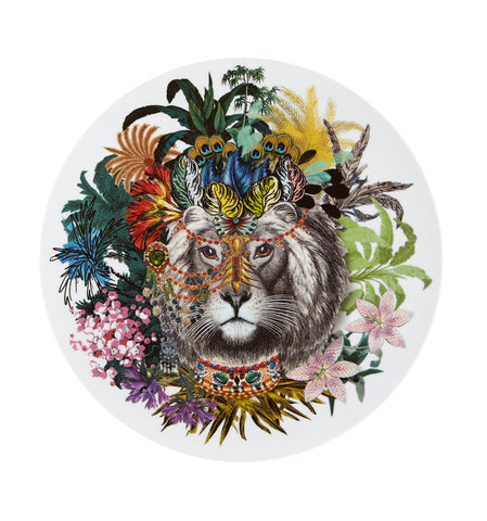 Vista Alegre - Jungle King Charger Plate by Christian Lacroix