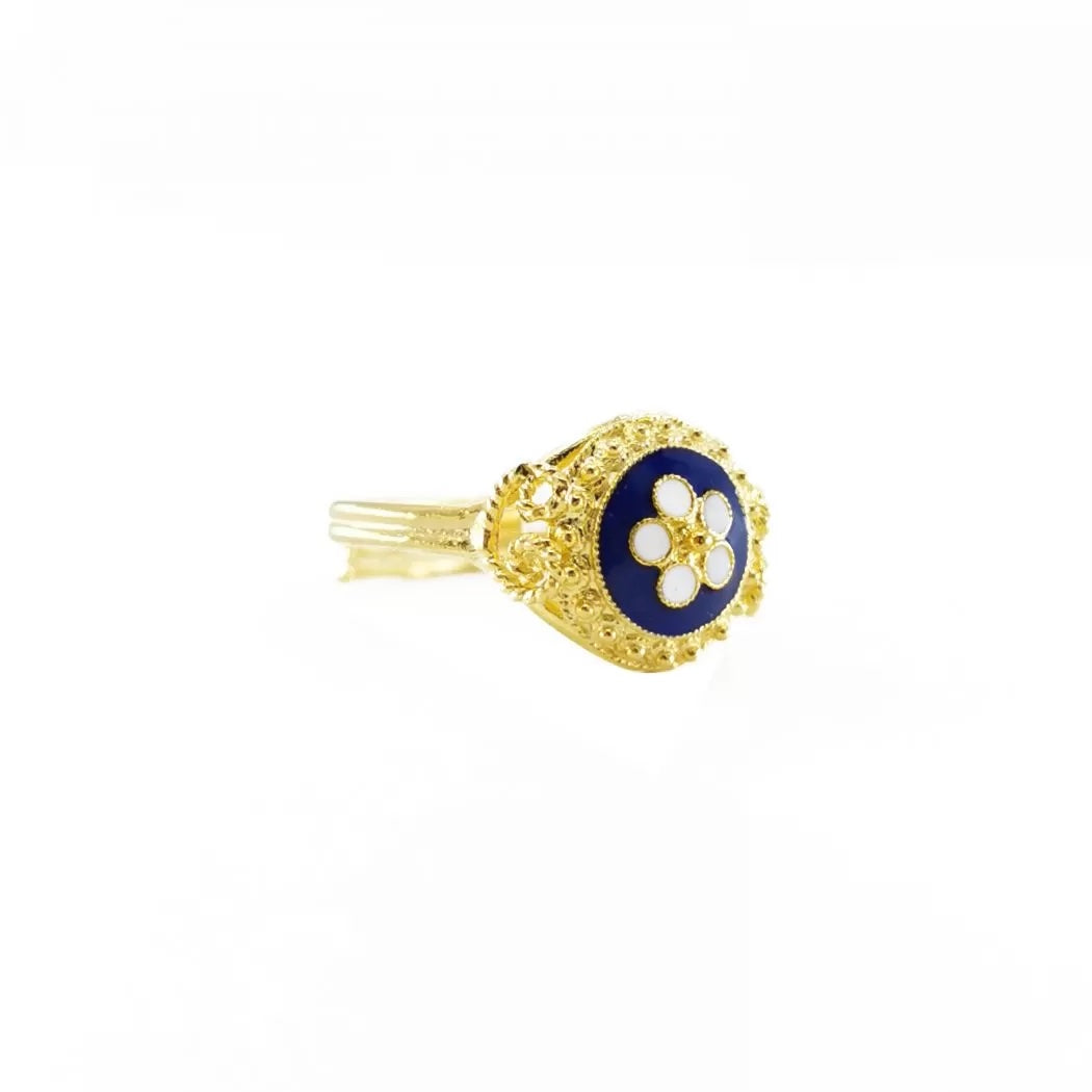 Portugal Jewels -  Ring caramujo Blue