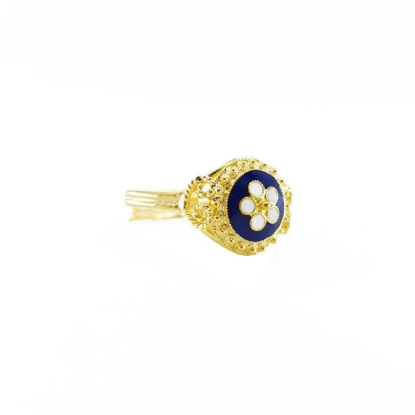 Portugal Jewels -  Ring caramujo Blue