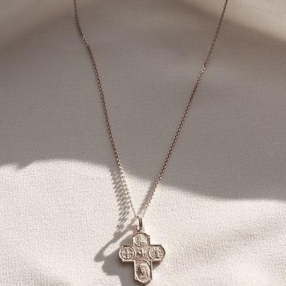 Boheme - Cross with Saints Necklace