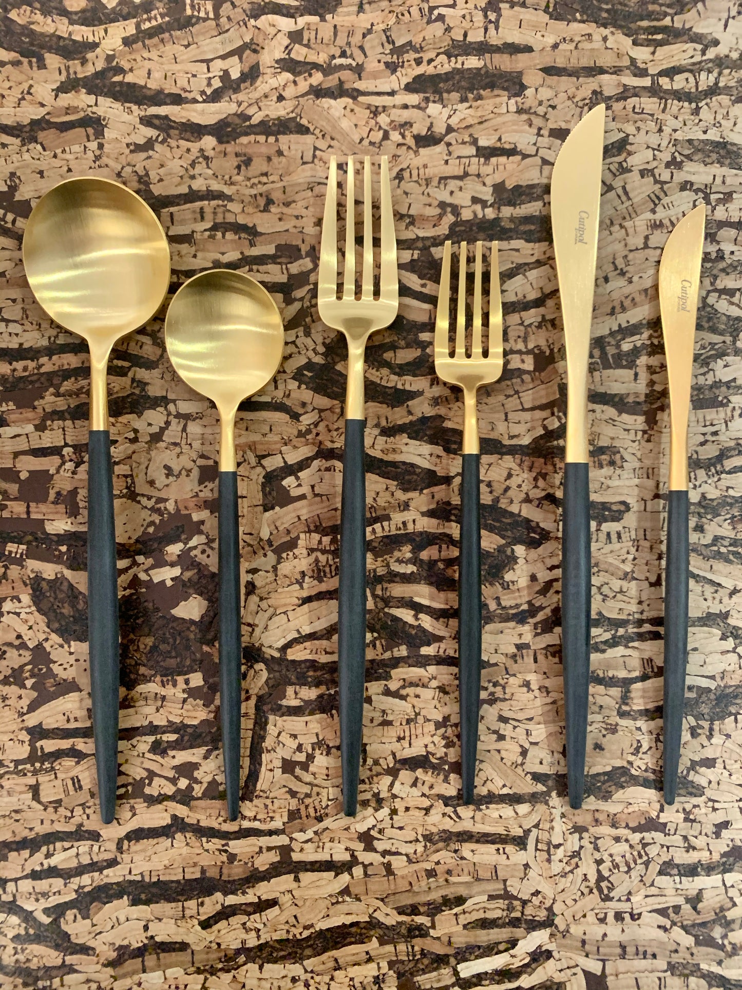 Cutipol - Goa Gold/Black Cutlery