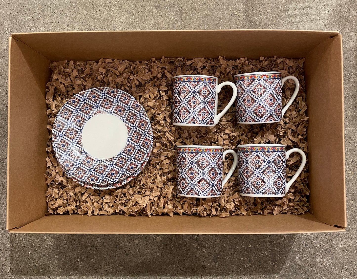 Gift Set - Tile Espresso cup Set of 4 +