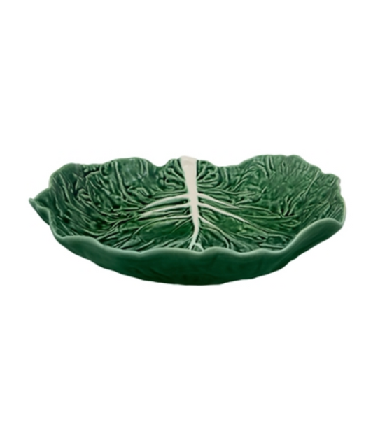 Bordallo Green Medium Salad Bowl 34cm