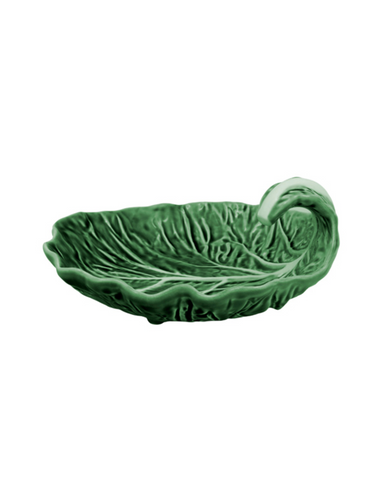 Bordallo Pinheiro - Green Leaf with Curvature - Various Sizes