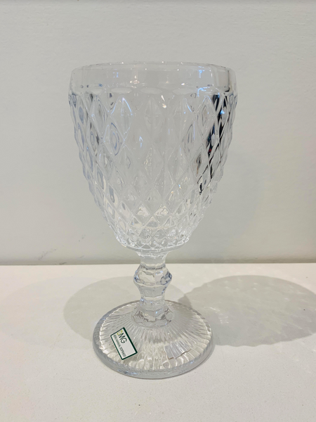 DMG- Colonial Stem Wine Glass - Transparent