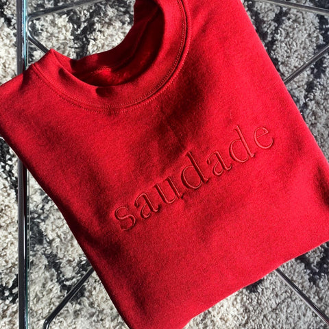 SAUDADE - Crewneck Sweater **SALE**