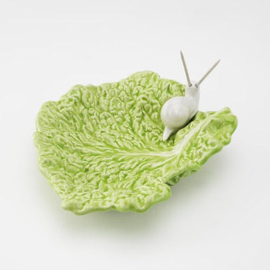 Laboratorio d'Estorias - Lettuce Leaf with snail