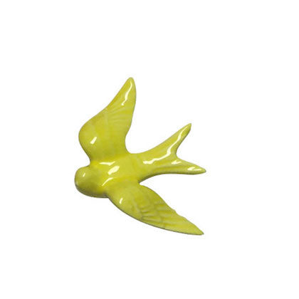 Small Ceramic Swallows - Various colours