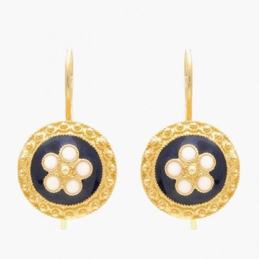 Portugal Jewels - Caramujo Earrings in Gold Plated Silver