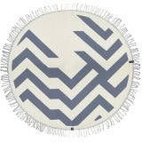 Futah - Malcata round towel various colours