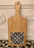 Portugal Gifts - Rectangle Wood Serving Board with Tile Insert - Various Styles