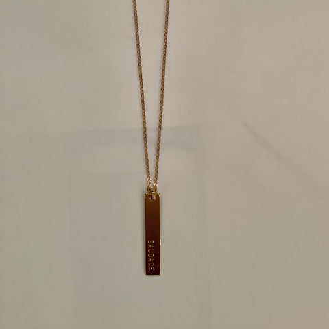 Ame - Saudade Necklace - 20” - Gold
