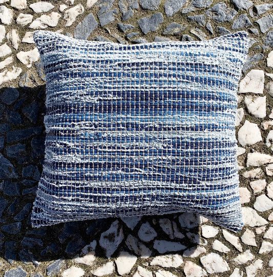 Casa Cubista - Cushion Recycled Denim