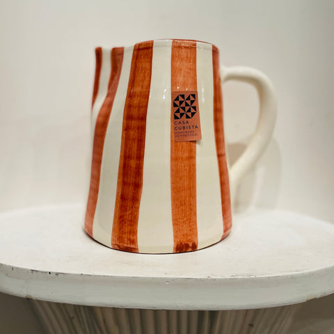 Casa Cubista - Bold Stripe Jug +