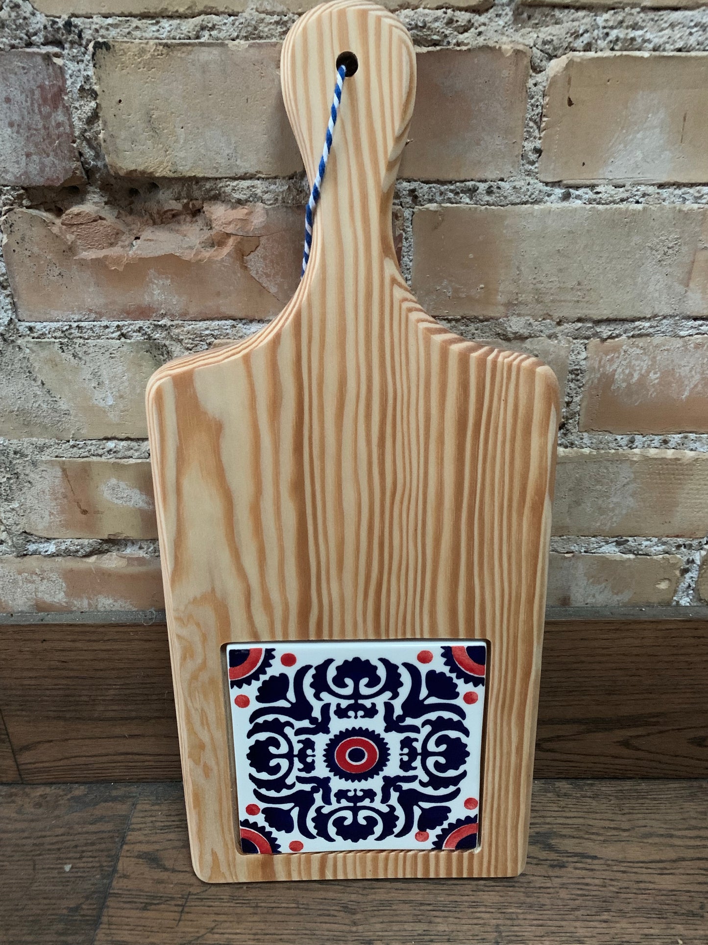 Portugal Gifts - Rectangle Wood Serving Board with Tile Insert - Various Styles