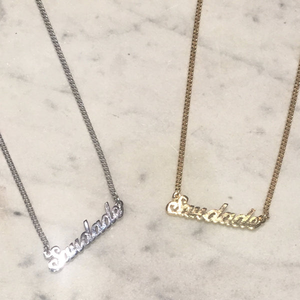 CUCHARA - SAUDADE NECKLACE