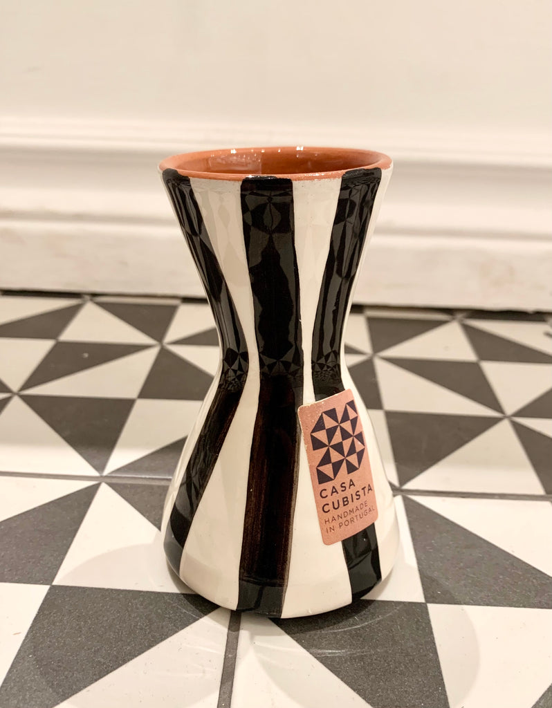 Casa Cubista - Mini Beaker Vase - Vertical Stripe