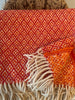 Chicoração Wool Blanket - Flower Bicolour Design *