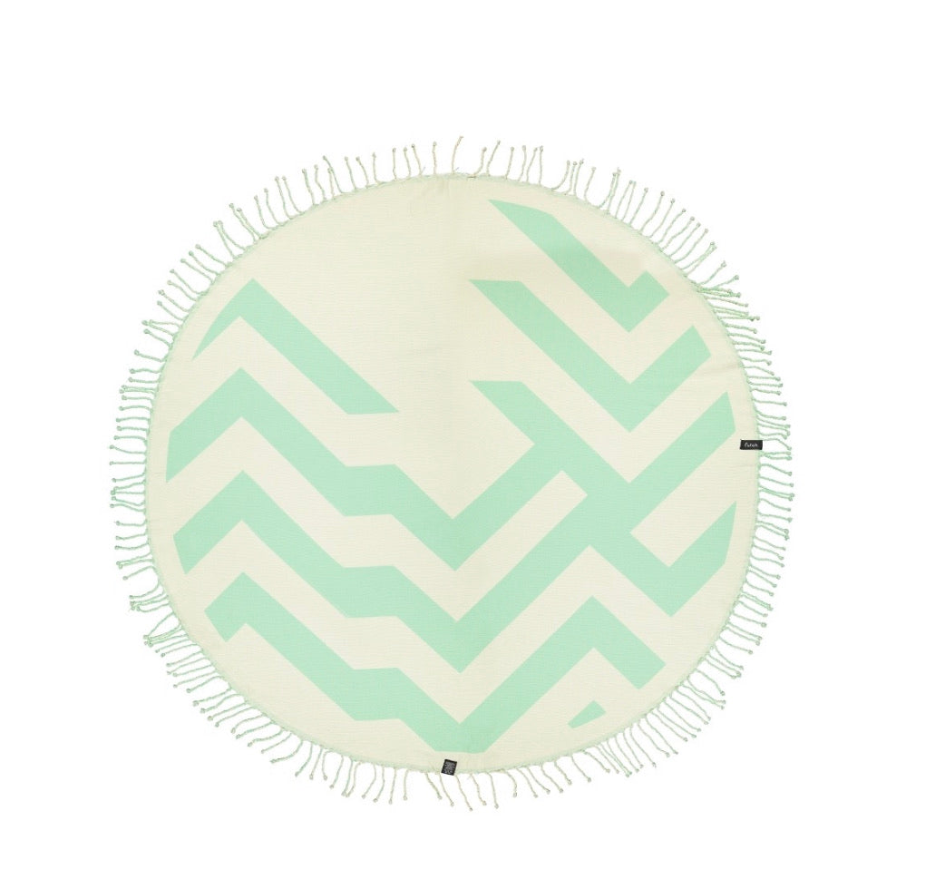 Futah - Malcata round towel various colours