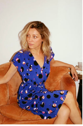 Nonna life - retro cap sleeve dress