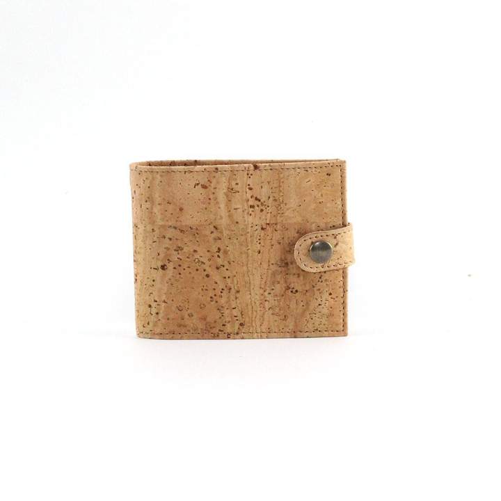 Rok Cork - Mens Cork Wallet with Clasp - Various Colours
