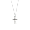 Portugal Jewels - Necklace Cross Marcasites in Silver