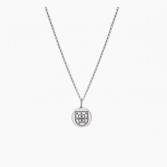 Portugal Jewels - Necklace Escudo in Silver