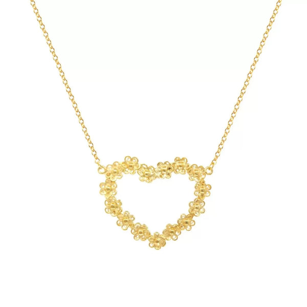 Heart of Flowers Necklace