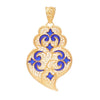 Portugal Jewels - Necklace Heart of Viana Azulejo