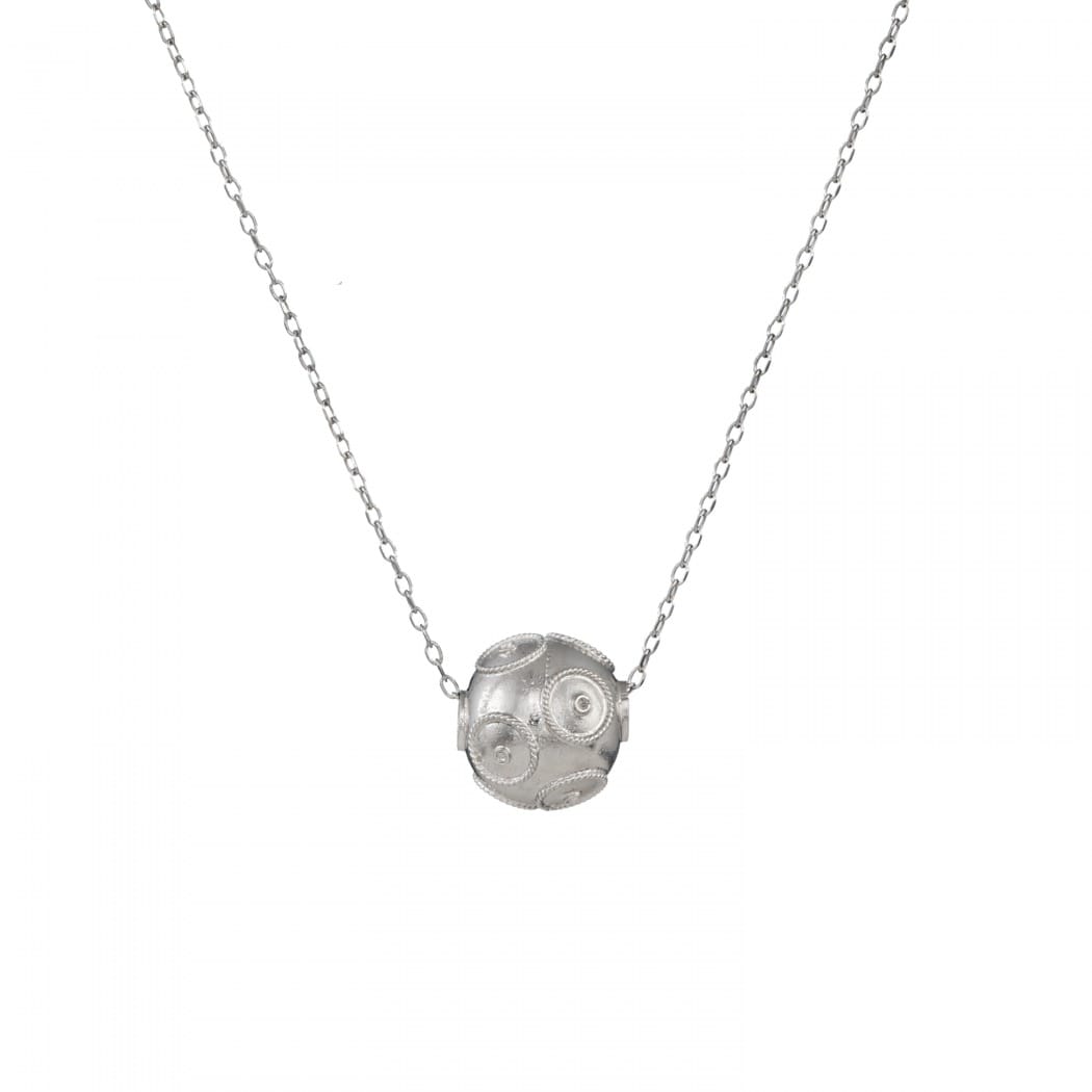 Portugal Jewels - Necklace Viana's Conta in Silver