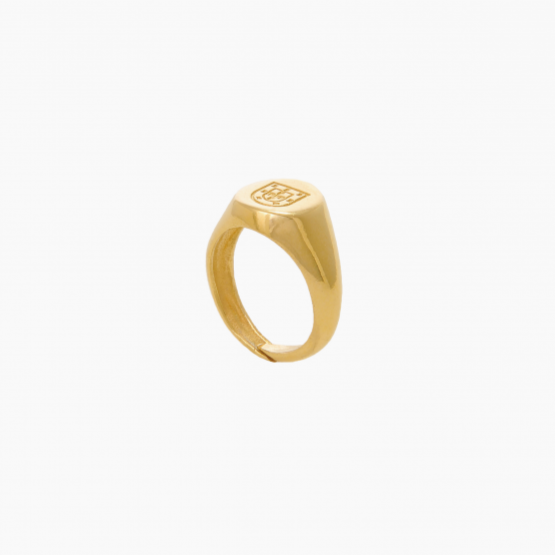 Portugal Jewels - Ring Escudo in Gold Plated Silver