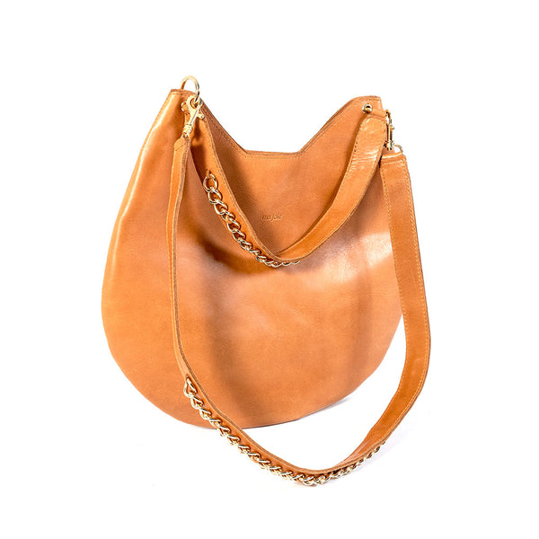 Rute Leather Camel Handbag